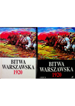 Bitwa warszawska 1920 tom I i II