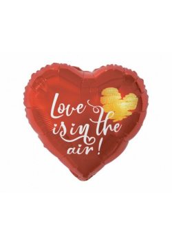 Balon foliowy Love Is In The Air 46cm