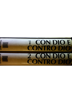 Con dio e contro dio tome 1 i 2