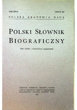 Polski słownik biograficzny Tom XXV / 4 Zeszyt 107