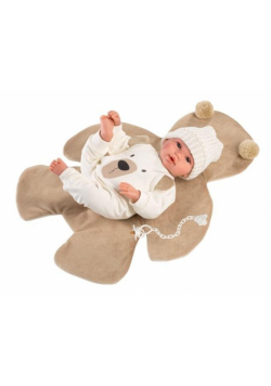 Lalka bobas płacząca 36cm brązowy miś