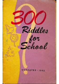 300 riddles for school