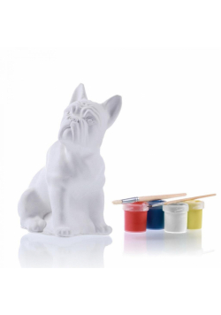 Figurka do pomalowania - Bulldog Classic 15cm
