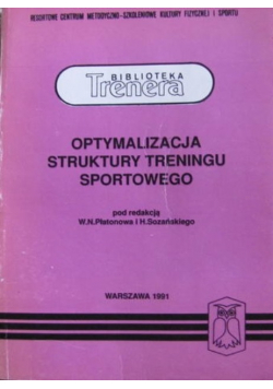 Optymalizacja struktury treningu sportowego