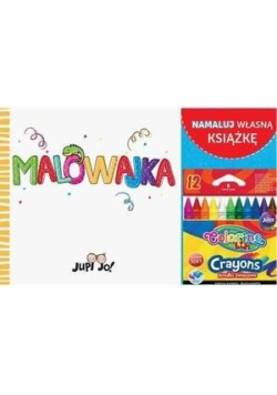 Malowajka + kredki świecowe