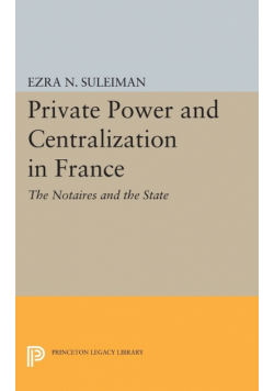 Private Power and Centralization in France