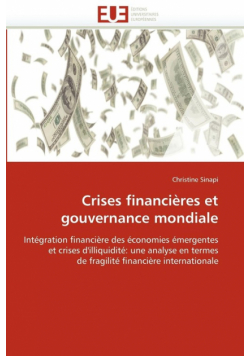 Crises financières et gouvernance mondiale