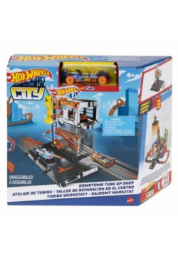Hot Wheels tor City rajdowy warsztat HDR25