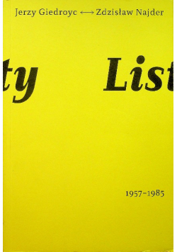 Listy 1957 - 1985