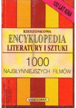 Kieszonkowa encyklopedia literatury i sztuki  1000