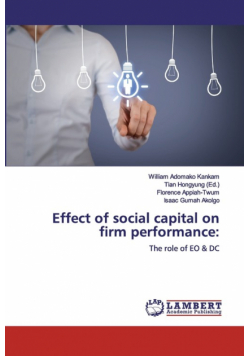 Effect of social capital on firm performance