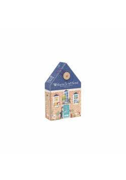 Dwustronne puzzle Londji Witaj w moim domu