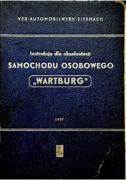 Instrukcja dla eksploatacji samochodu osobowego