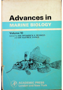 Advances in marine biology