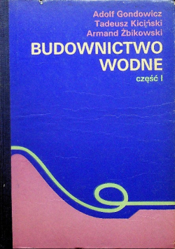 Budownictwo wodne Część I