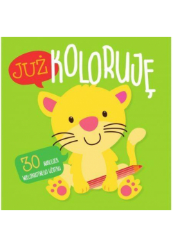 Już koloruję. Kotek. Easy color 2