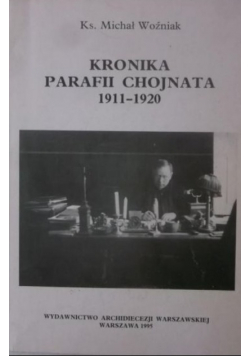 Kronika parafii Chojnata 1911-1920