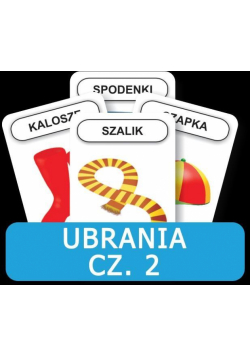 Rozwijamy mowę i myślenie - Ubranie cz. 2