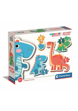 Moje Pierwsze Puzzle Dinozaury