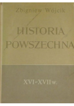 Historia powszechna XVI do XVII w