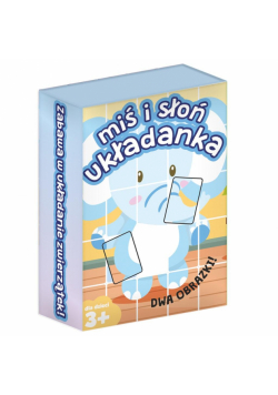 Układanka Miś i Słoń