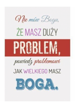 A Kartka składana - Nie Mów Bogu że masz