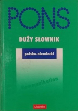 Duży słownik polsko - niemiecki
