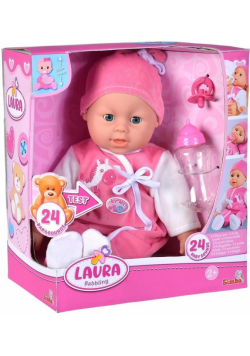 Laura gaworząca 38 cm