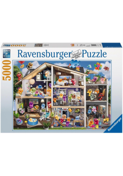 Puzzle 5000 Dom dla lalek