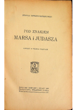 Pod znakiem Marsa i Judasza 1926 r.