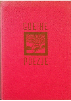 Goethe Poezje Tom II