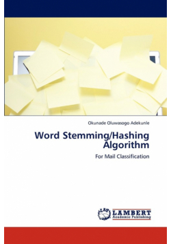 Word Stemming/Hashing Algorithm