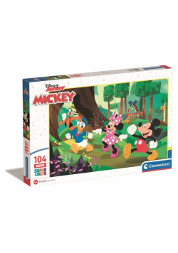 Puzzle 104 Maxi Super Kolor Mickey and Friends