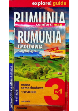 Explore! guide Rumunia i Mołdawia 3w1