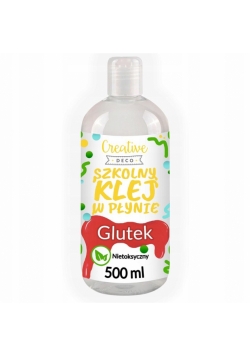 Klej w płynie przezroczysty do slime szkolny 500ml