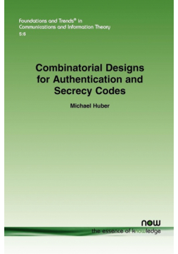 Combinatorial Designs for Authentication and Secrecy Codes