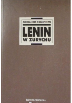 Lenin w Zurychu