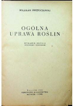 Ogólna uprawa roślin