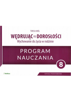 Wędrując ku dorosłości SP 8 program naucz. RUBIKON