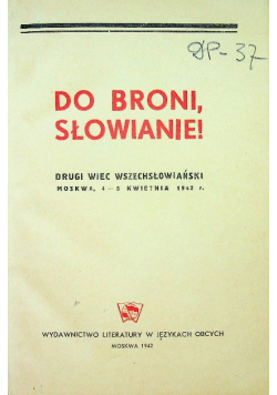 Do broni Słowianie 1942 r
