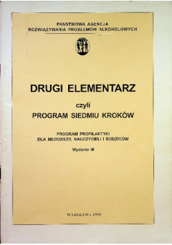 Drugi Elementarz Czyli Program siedmiu Kroków
