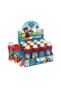 Bańki mydlane Paw Patrol Glass 300ml (12szt)