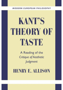 Kant's Theory of Taste