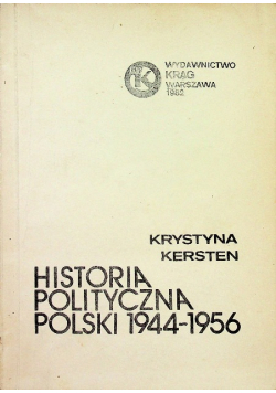 Historia polityczna polski 1944 1956