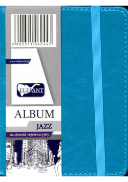 Album na dowód rejestracyjny Jazz turkus ELEFANT