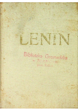 Lenin O nauce