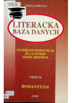 Literacka baza danych Część II