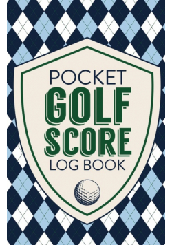 Pocket Golf Score Log Book