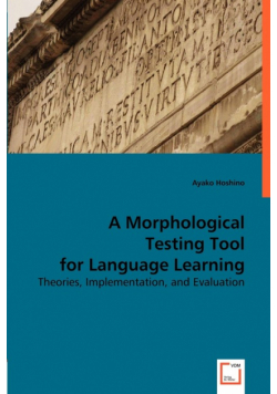 A Morphological Testing Tool for Language Learning