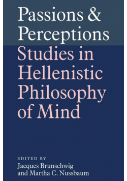 Passions and Perceptions
